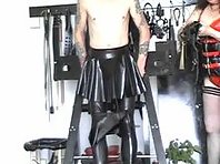 Cock and Balls in Stock tormentd
